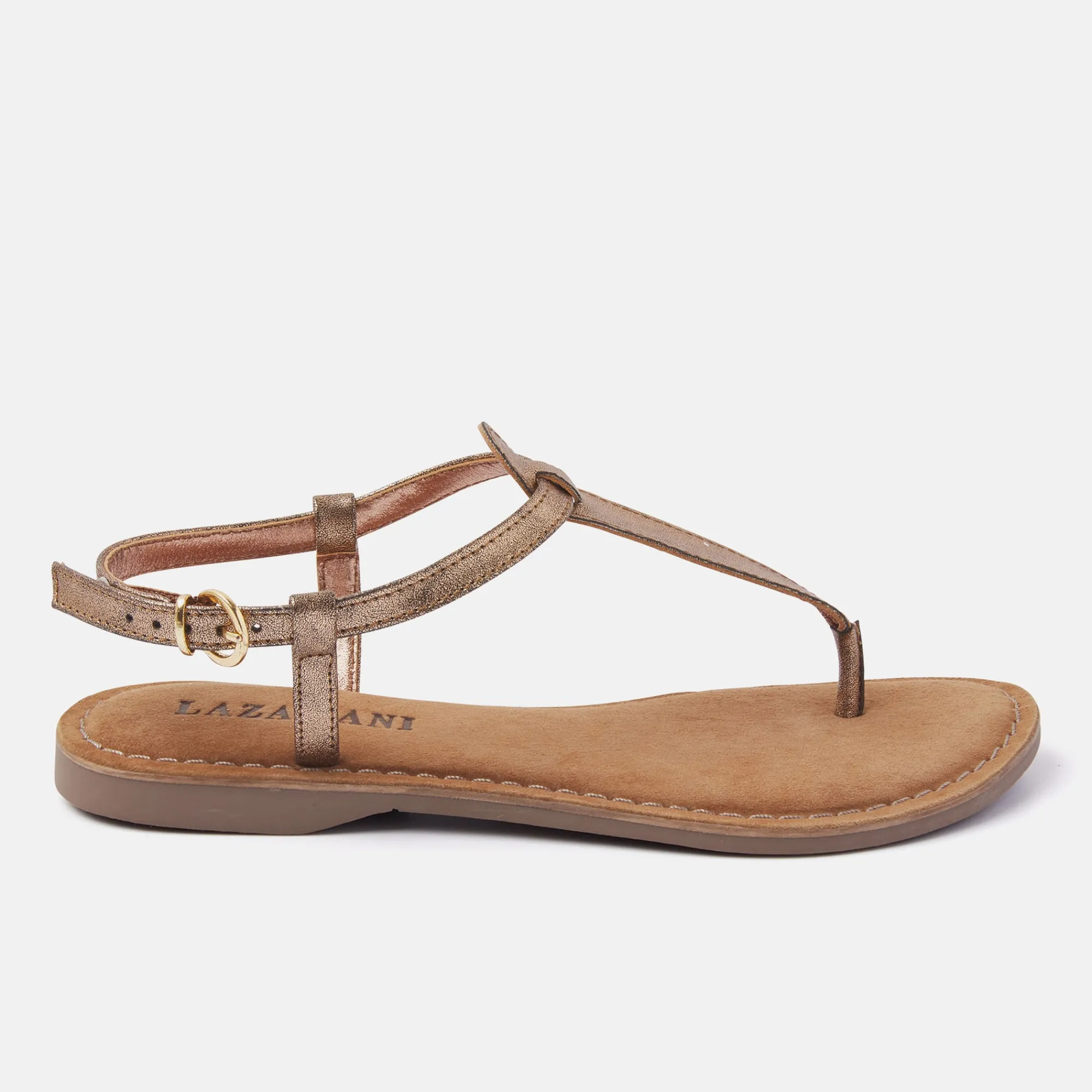 Vrouw Lazamani Sandalen-Dames Sandalen 75.422 Copper