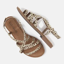 Vrouw Lazamani Sandalen-Dames Sandalen 75.529 Dalmatian