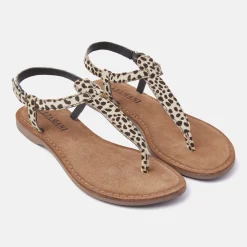 Vrouw Lazamani Sandalen-Dames Sandalen 75.611 Dalmatian