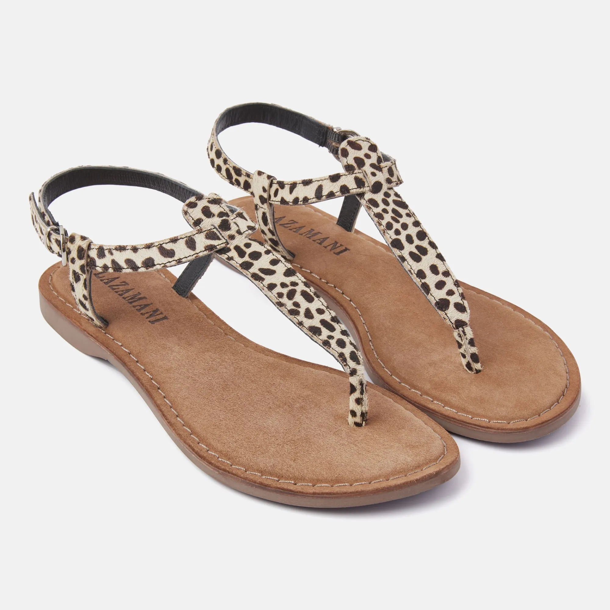 Vrouw Lazamani Sandalen-Dames Sandalen 75.611 Dalmatian