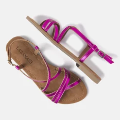 Vrouw Lazamani Sandalen-Dames Sandalen 33.523 Fuxia