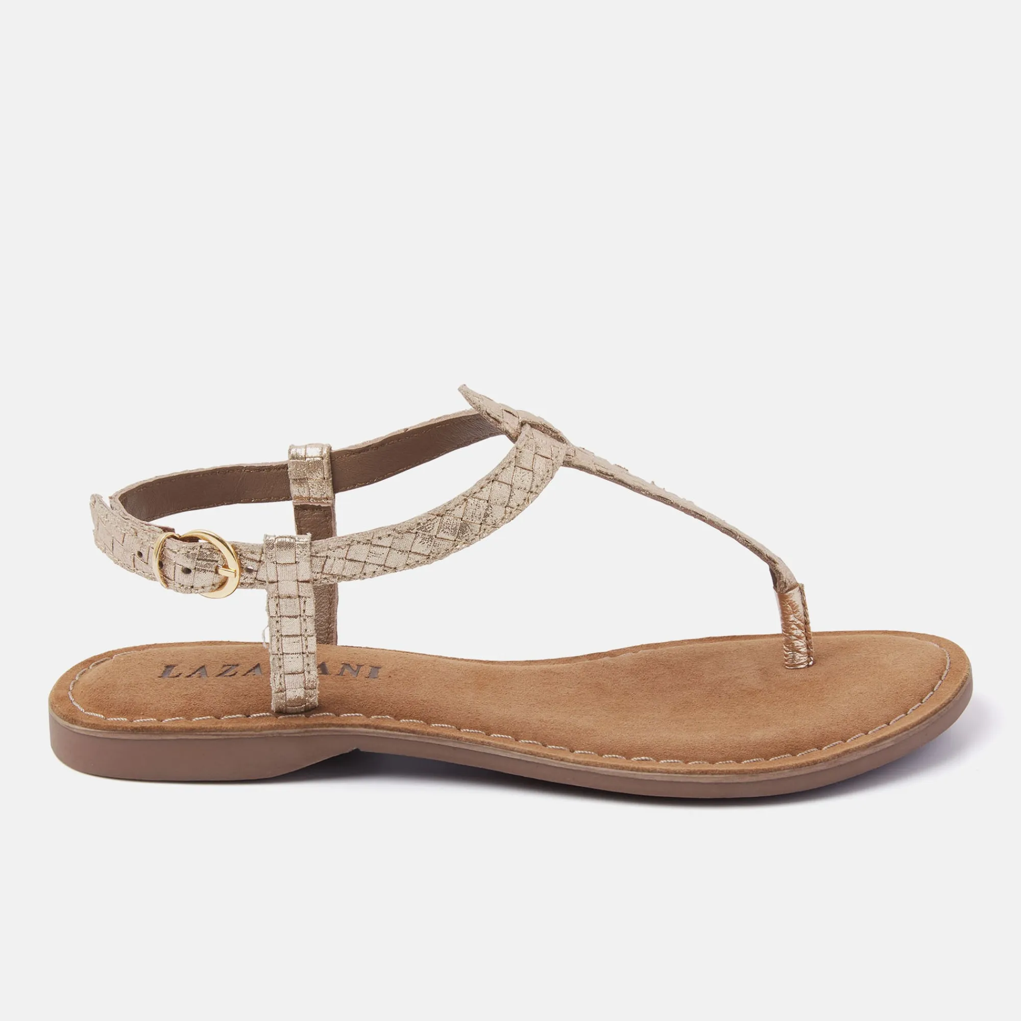 Vrouw Lazamani Sandalen-Dames Sandalen 75.615 Gold