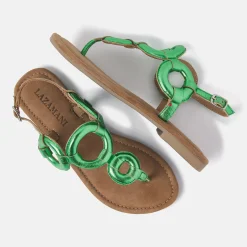 Vrouw Lazamani Sandalen-Dames Sandalen 33.543 Green
