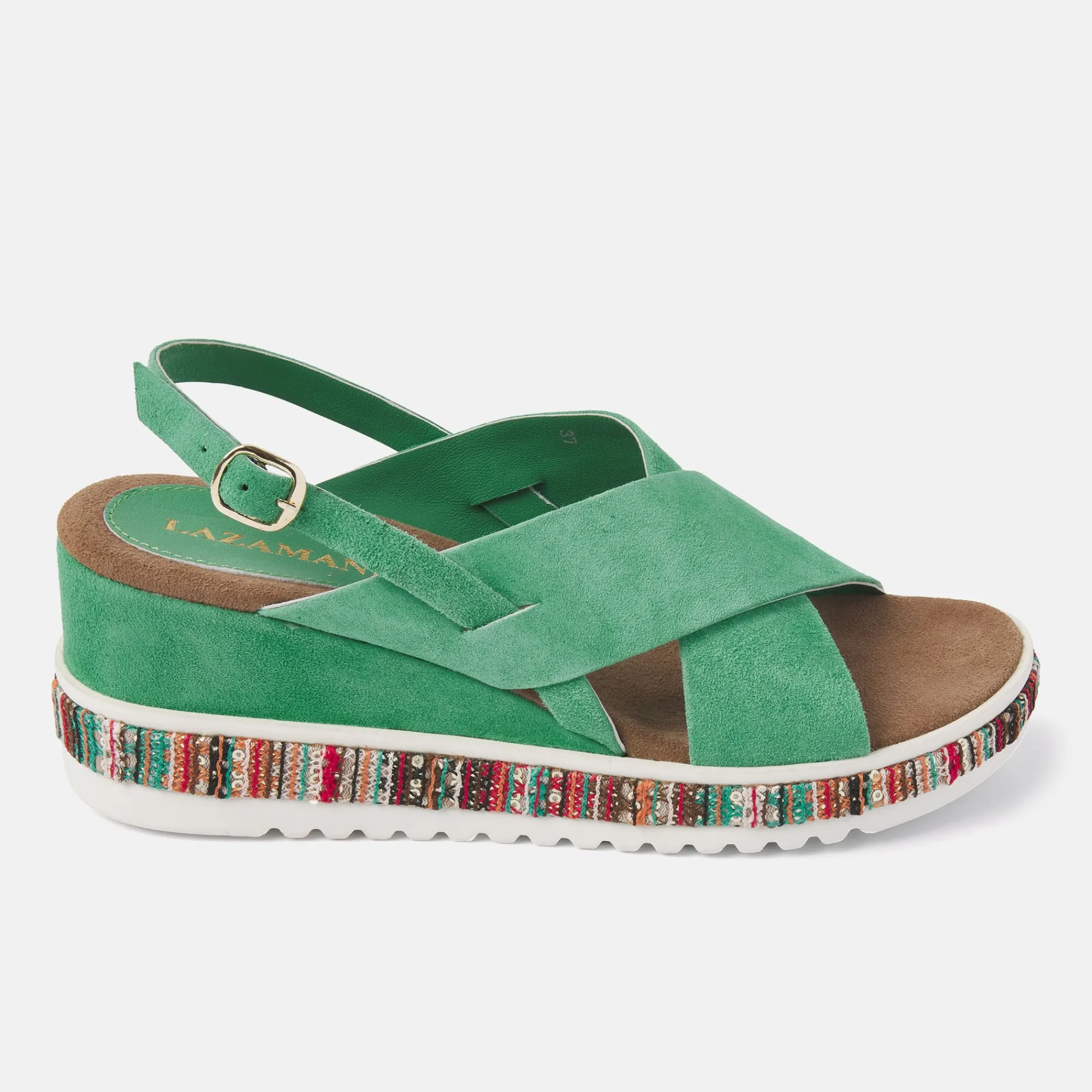 Vrouw Lazamani Sandalen-Dames Sandalen 75.370 Green