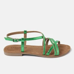 Vrouw Lazamani Sandalen-Dames Sandalen 33.523 Green