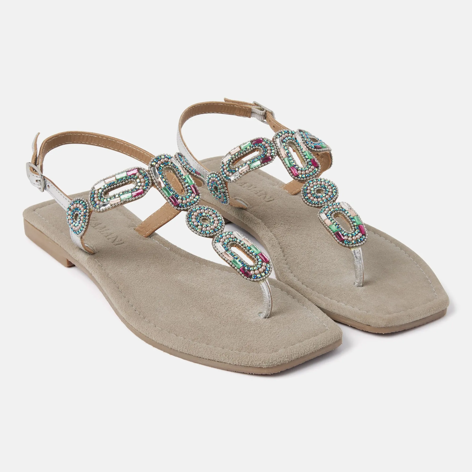 Vrouw Lazamani Sandalen-Dames Sandalen 33.540 Sage