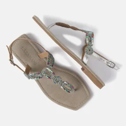 Vrouw Lazamani Sandalen-Dames Sandalen 33.540 Sage