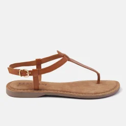 Vrouw Lazamani Sandalen-Dames Sandalen 75.618 Tan