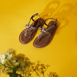 Vrouw Lazamani Sandalen-Dames Sandalen 75.298 Taupe