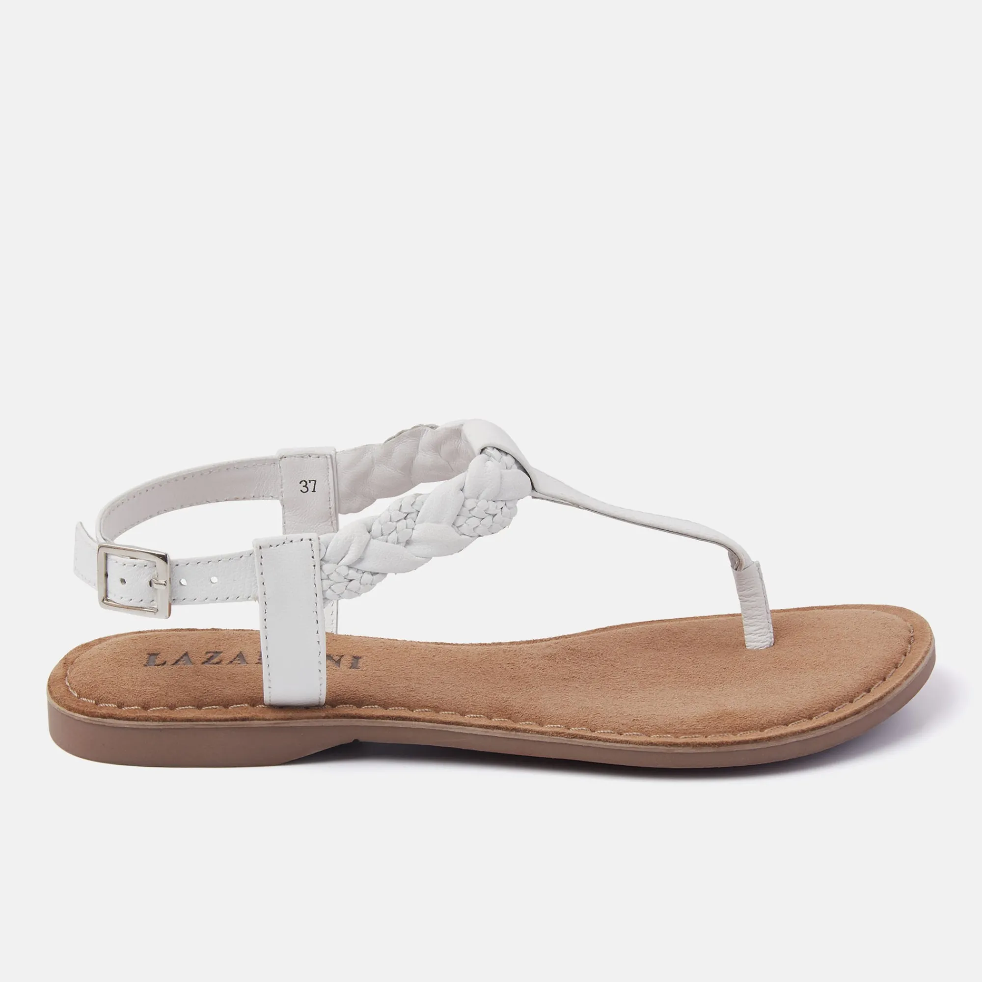 Vrouw Lazamani Sandalen-Dames Sandalen 75.834 White