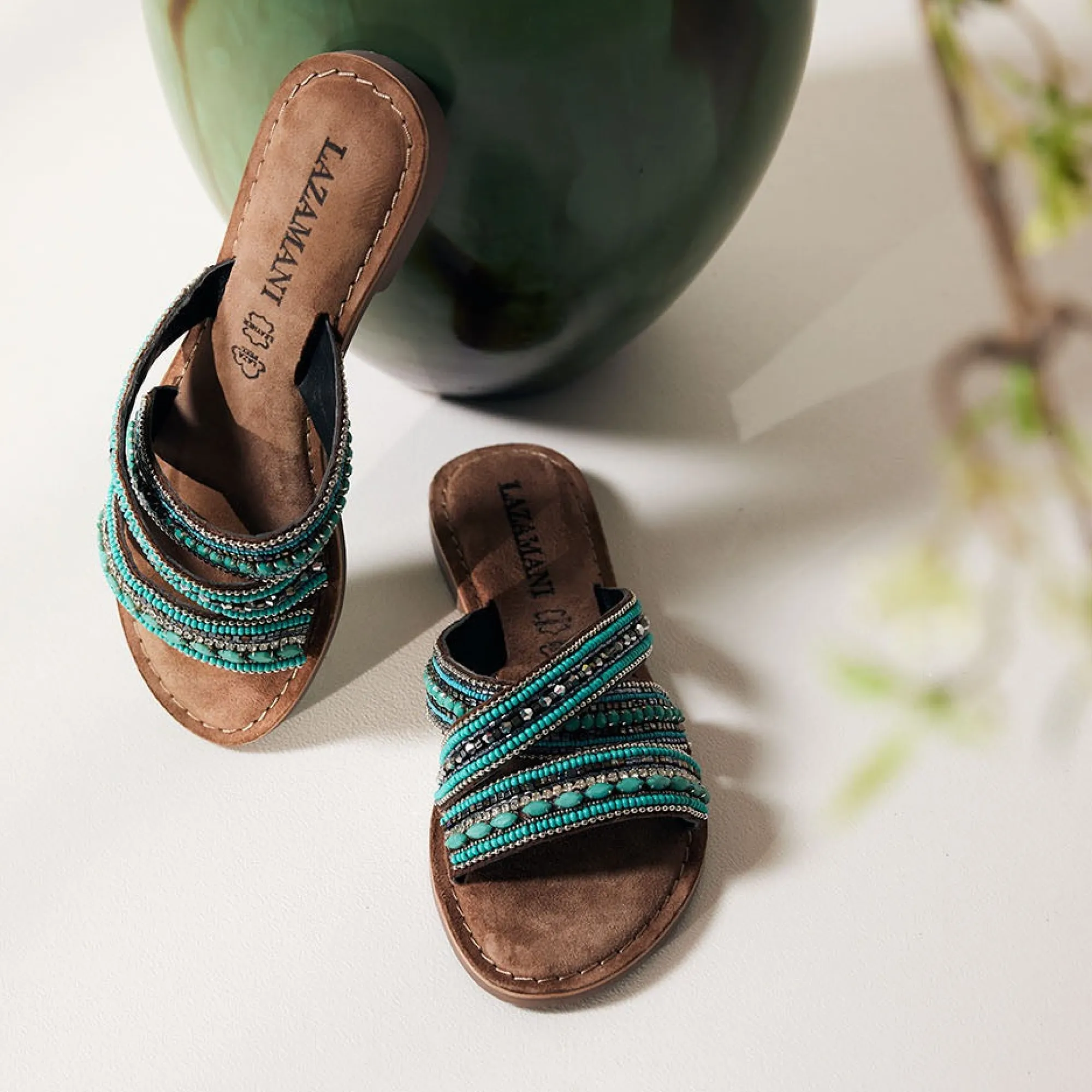Vrouw Lazamani Slippers-Dames Slippers 75.474