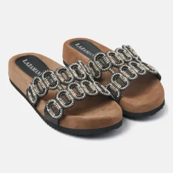 Vrouw Lazamani Slippers-Dames Slippers 75.391 Black