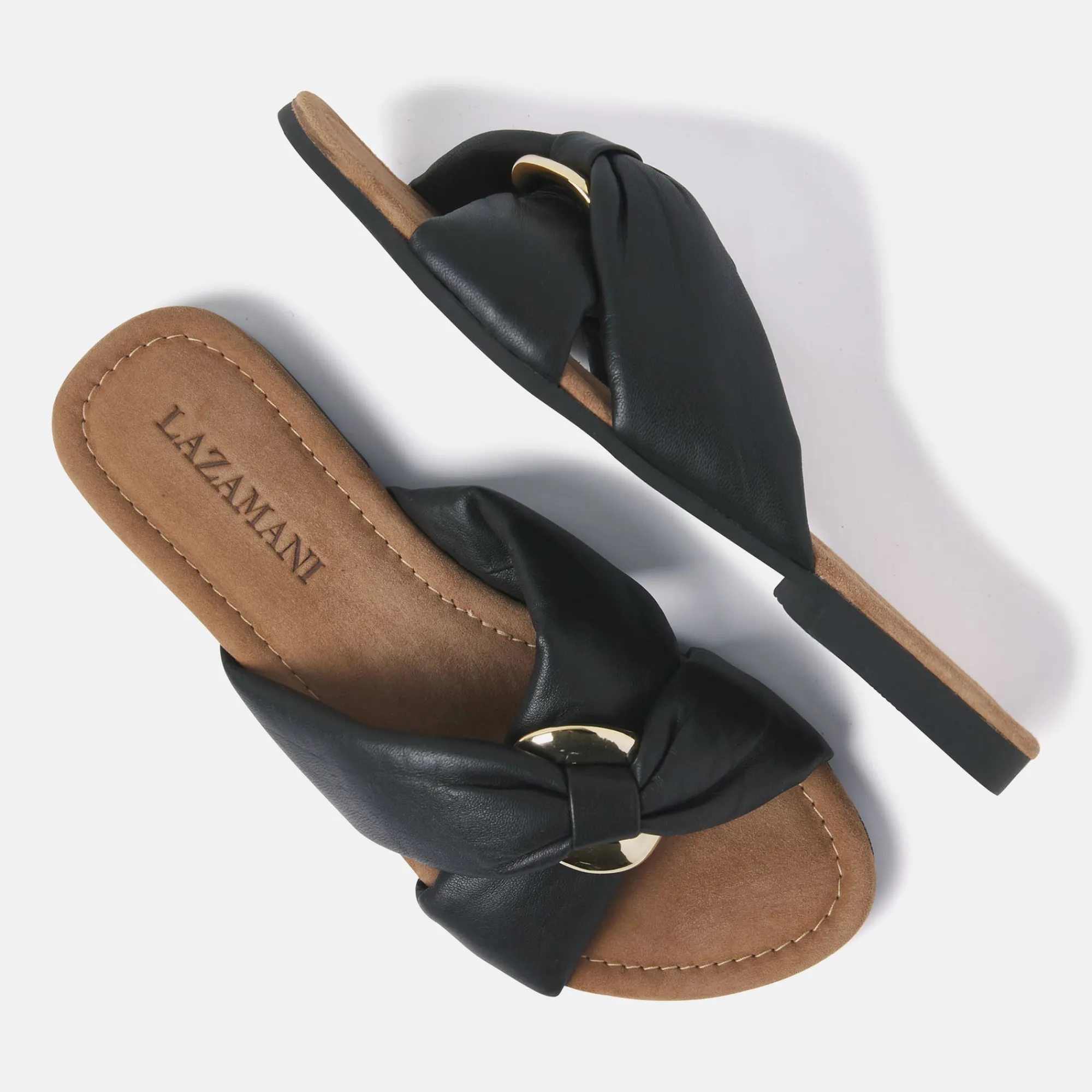 Vrouw Lazamani Slippers-Dames Slippers 33.530 Black