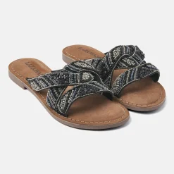 Vrouw Lazamani Slippers-Dames Slippers 75.337 Black