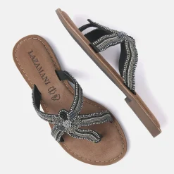 Vrouw Lazamani Slippers-Dames Slippers 75.419 Black