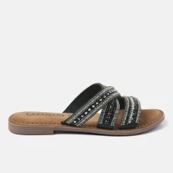 Vrouw Lazamani Slippers-Dames Slippers 75.474 Black