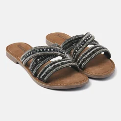 Vrouw Lazamani Slippers-Dames Slippers 75.474 Black