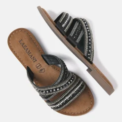 Vrouw Lazamani Slippers-Dames Slippers 75.474 Black