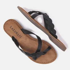 Vrouw Lazamani Slippers-Dames Slippers 75.283 Black
