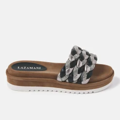 Vrouw Lazamani Slippers-Dames Slippers 75.302 Black