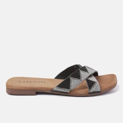 Vrouw Lazamani Slippers-Dames Slippers 75.818 Black