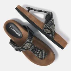 Vrouw Lazamani Slippers-Dames Slippers 75.397 Black