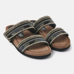 Vrouw Lazamani Slippers-Dames Slippers 75.386 Black