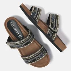 Vrouw Lazamani Slippers-Dames Slippers 75.386 Black