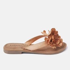 Vrouw Lazamani Slippers-Dames Slippers 33.517 Camel