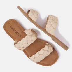 Vrouw Lazamani Slippers-Dames Slippers 33.501 Cream