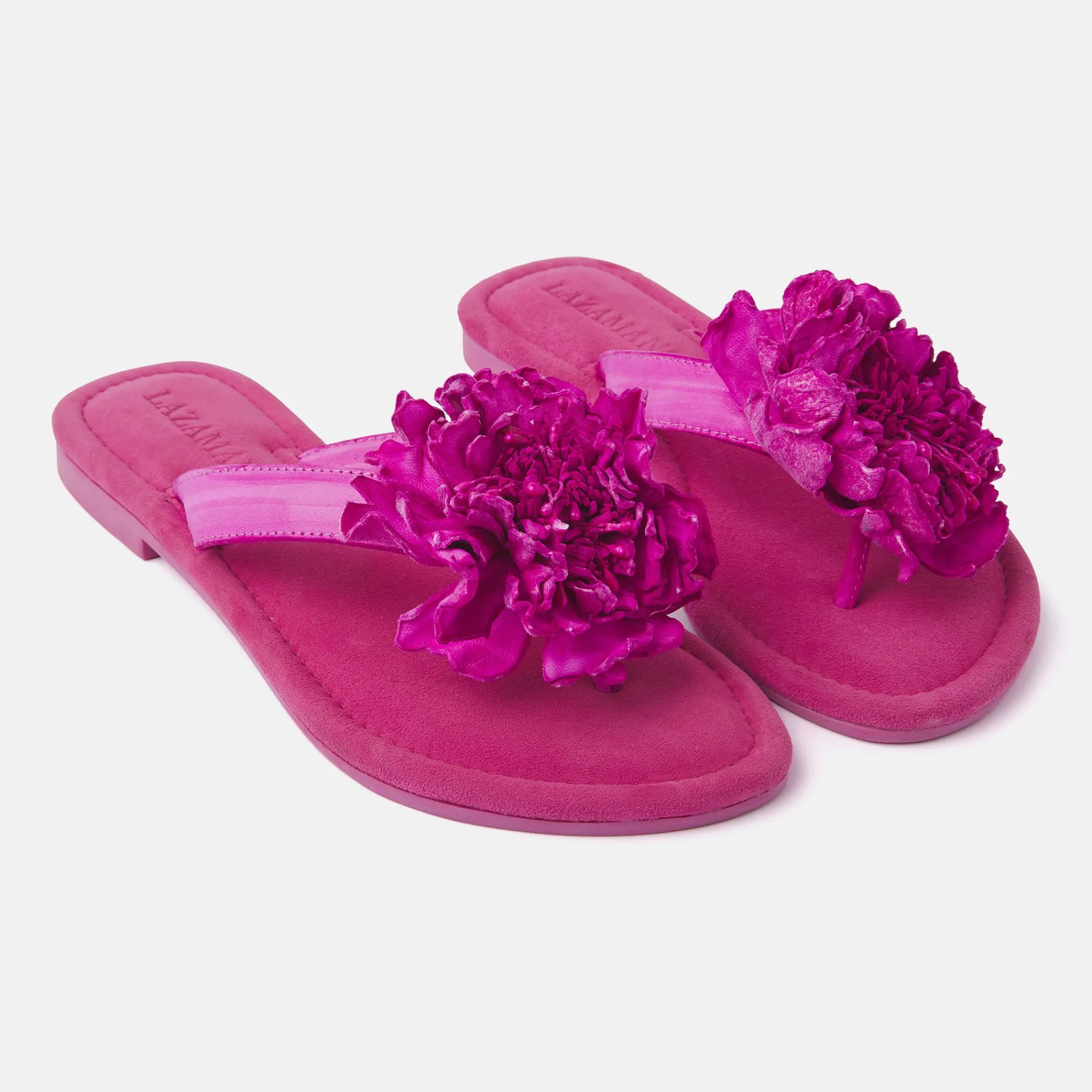 Vrouw Lazamani Slippers-Dames Slippers 33.517 Fuxia
