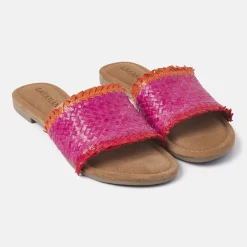 Vrouw Lazamani Slippers-Dames Slippers 33.486 Fuxia