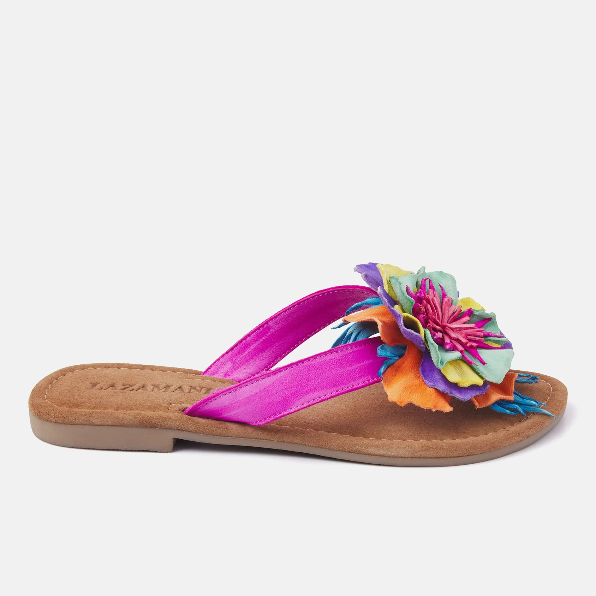 Vrouw Lazamani Slippers-Dames Slippers 33.726 Fuxia
