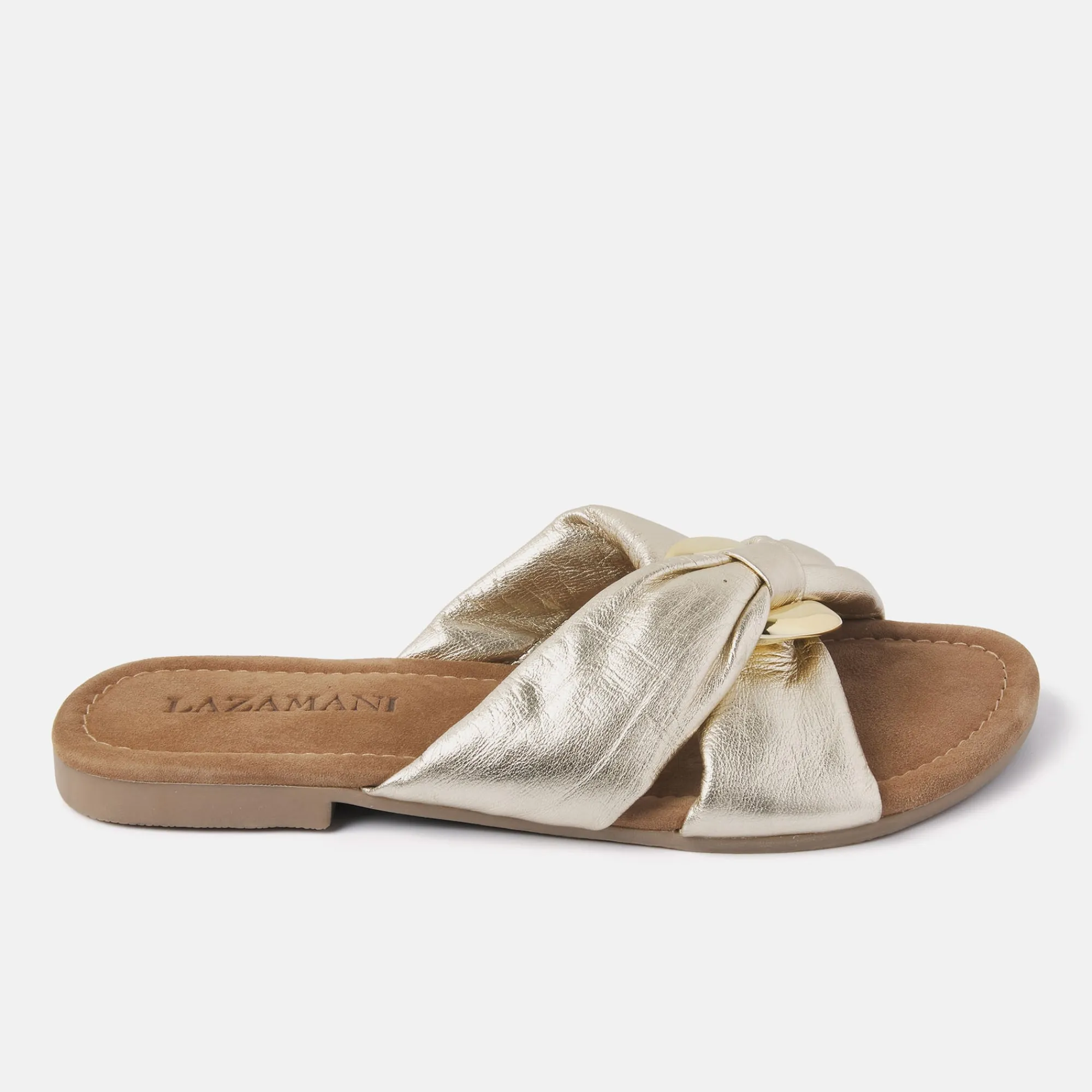 Vrouw Lazamani Slippers-Dames Slippers 33.530 Gold