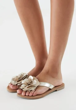 Vrouw Lazamani Slippers-Dames Slippers 33.518 Gold