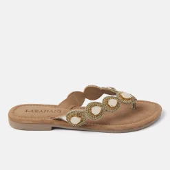 Vrouw Lazamani Slippers-Dames Slippers 33.515 Gold