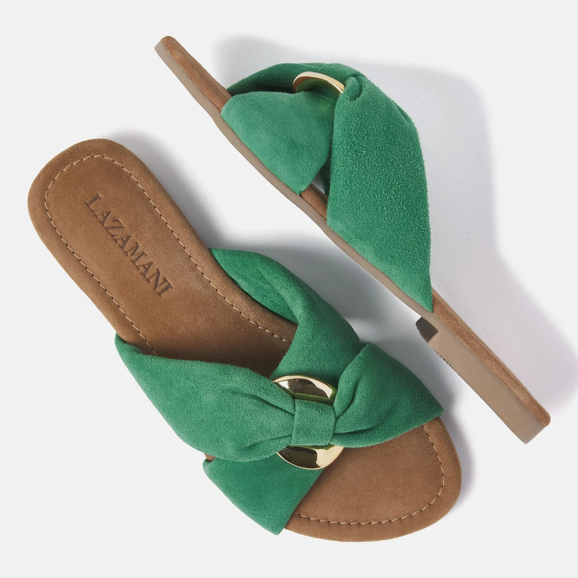 Vrouw Lazamani Slippers-Dames Slippers 33.530 Green