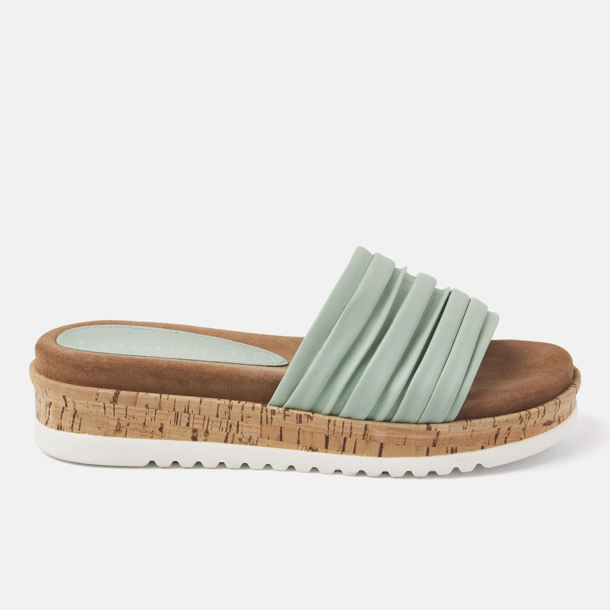 Vrouw Lazamani Slippers-Dames Slippers 75.303 Green