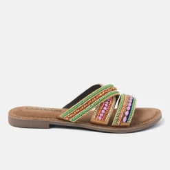 Vrouw Lazamani Slippers-Dames Slippers 75.474 Lilac