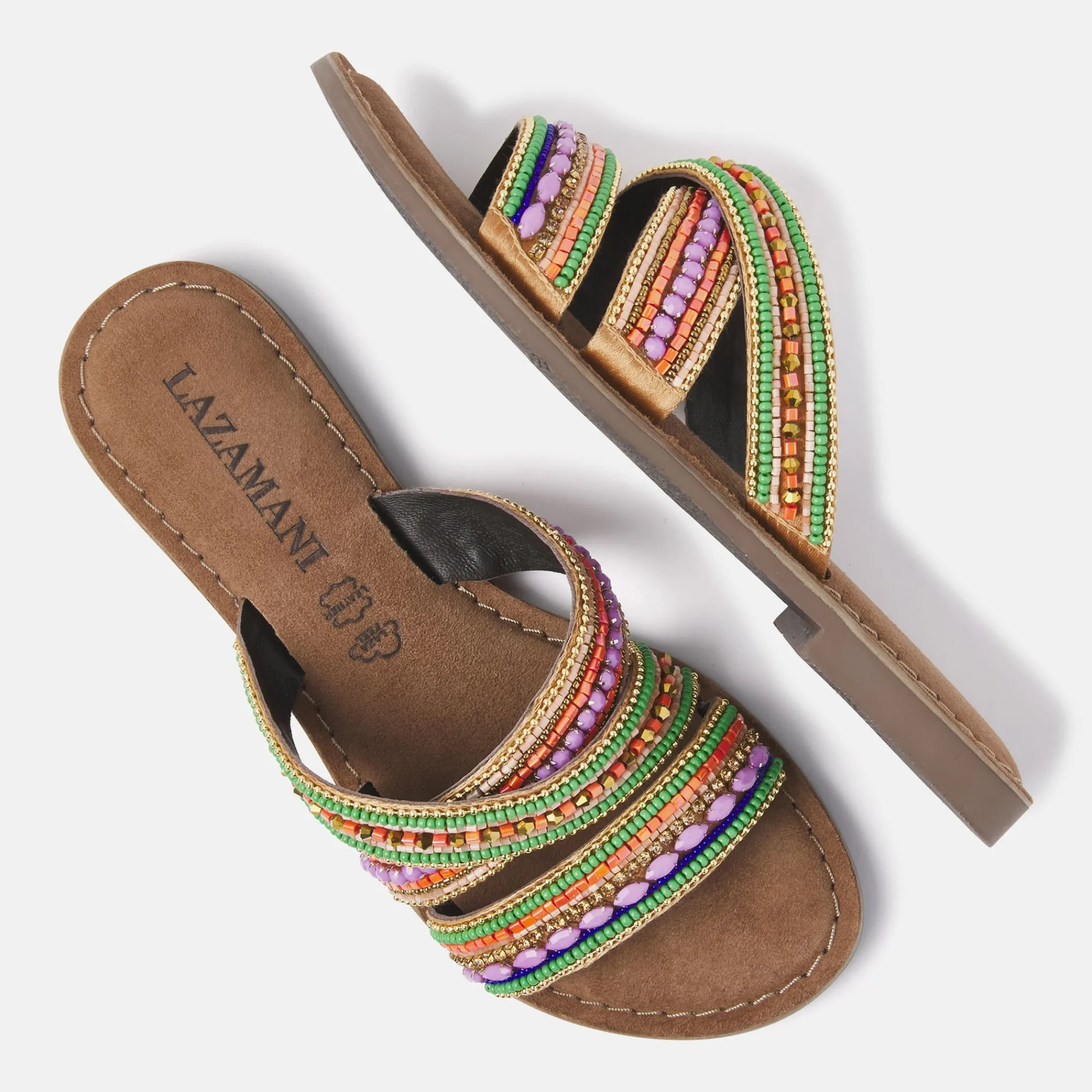 Vrouw Lazamani Slippers-Dames Slippers 75.474 Lilac