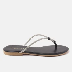 Vrouw Lazamani Slippers-Dames Slippers 69.267 Nero