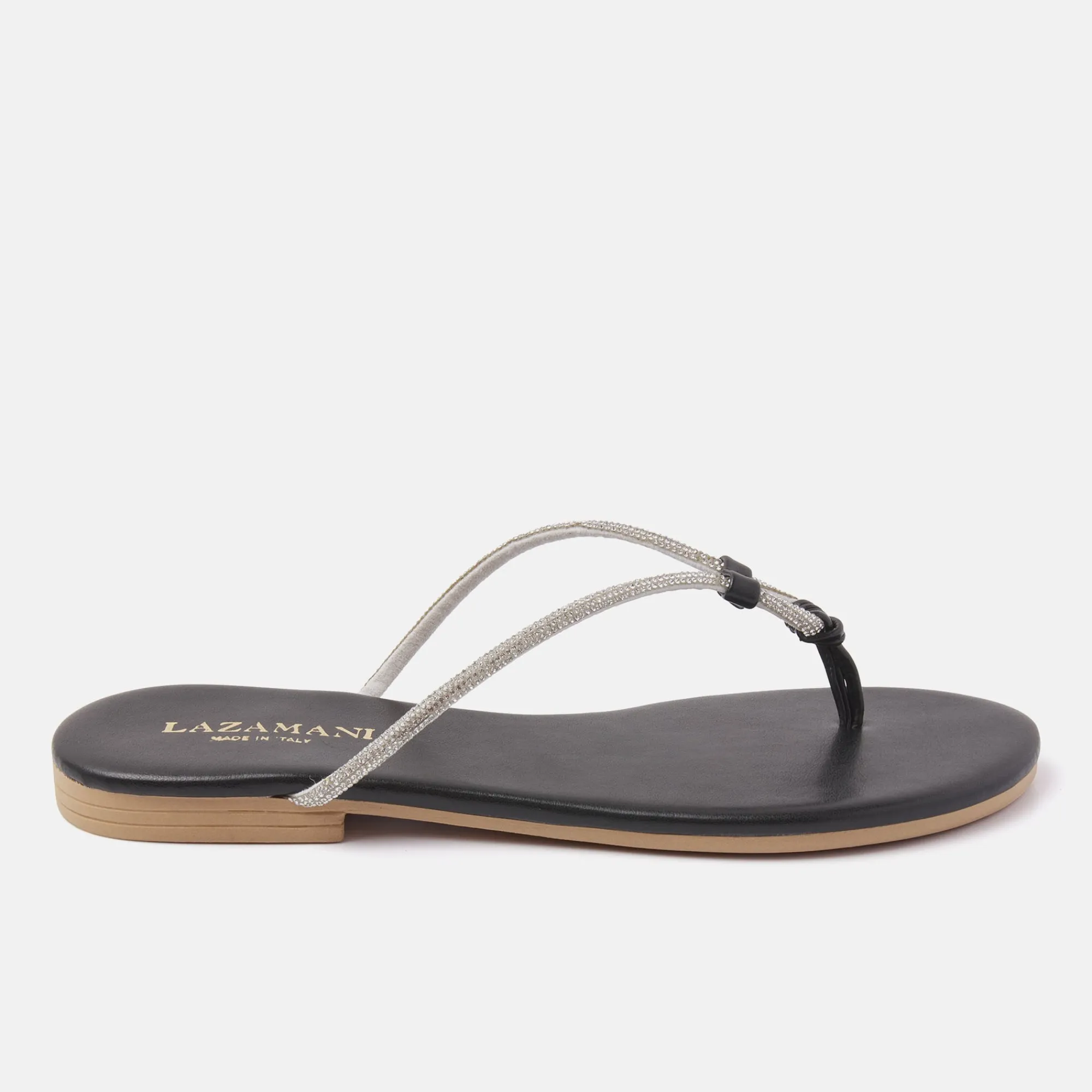 Vrouw Lazamani Slippers-Dames Slippers 69.267 Nero