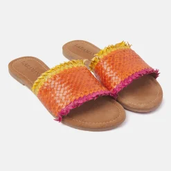 Vrouw Lazamani Slippers-Dames Slippers 33.486 Orange