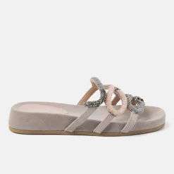 Vrouw Lazamani Slippers-Dames Slippers 85.549 Porcini