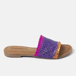 Vrouw Lazamani Slippers-Dames Slippers 33.486 Purple