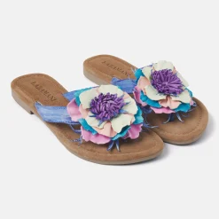 Vrouw Lazamani Slippers-Dames Slippers 33.726 Purple