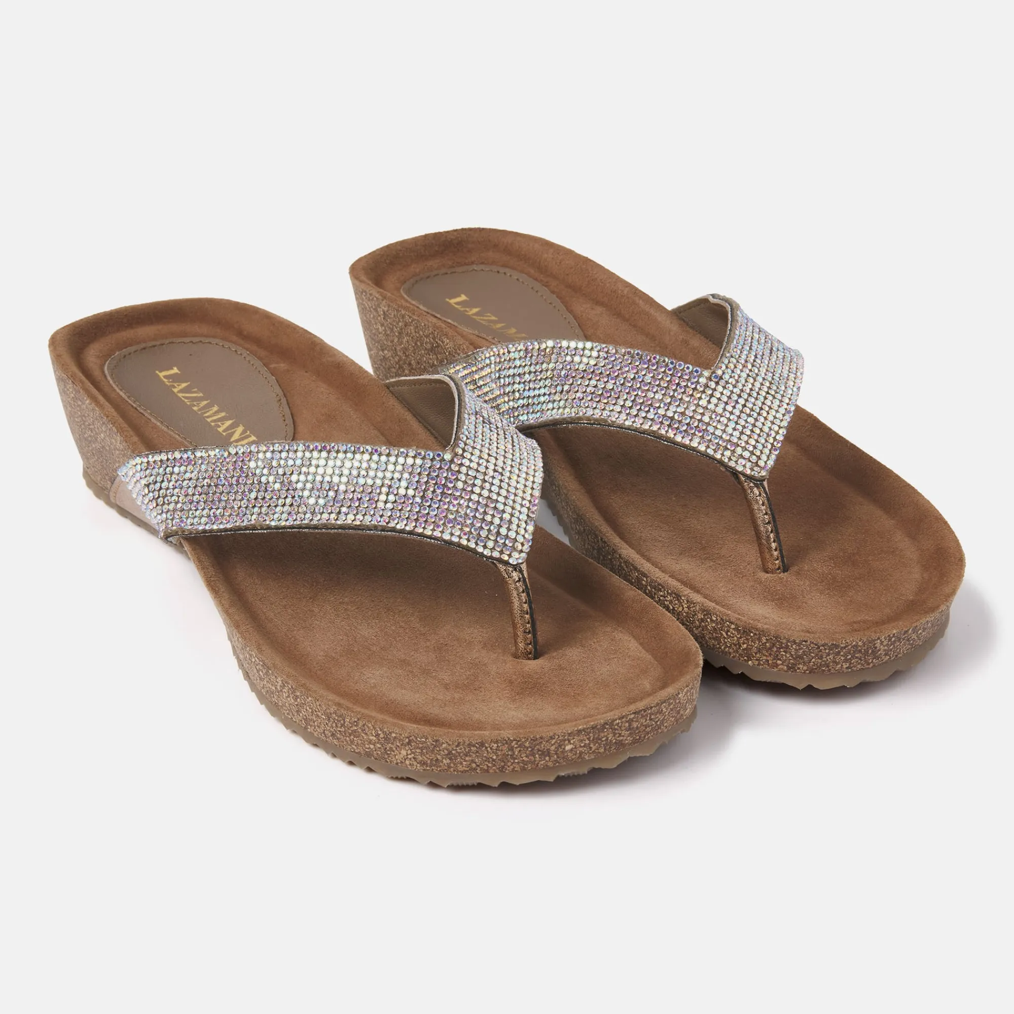 Vrouw Lazamani Slippers-Dames Slippers 75.809 Rainbow