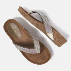Vrouw Lazamani Slippers-Dames Slippers 75.809 Rainbow