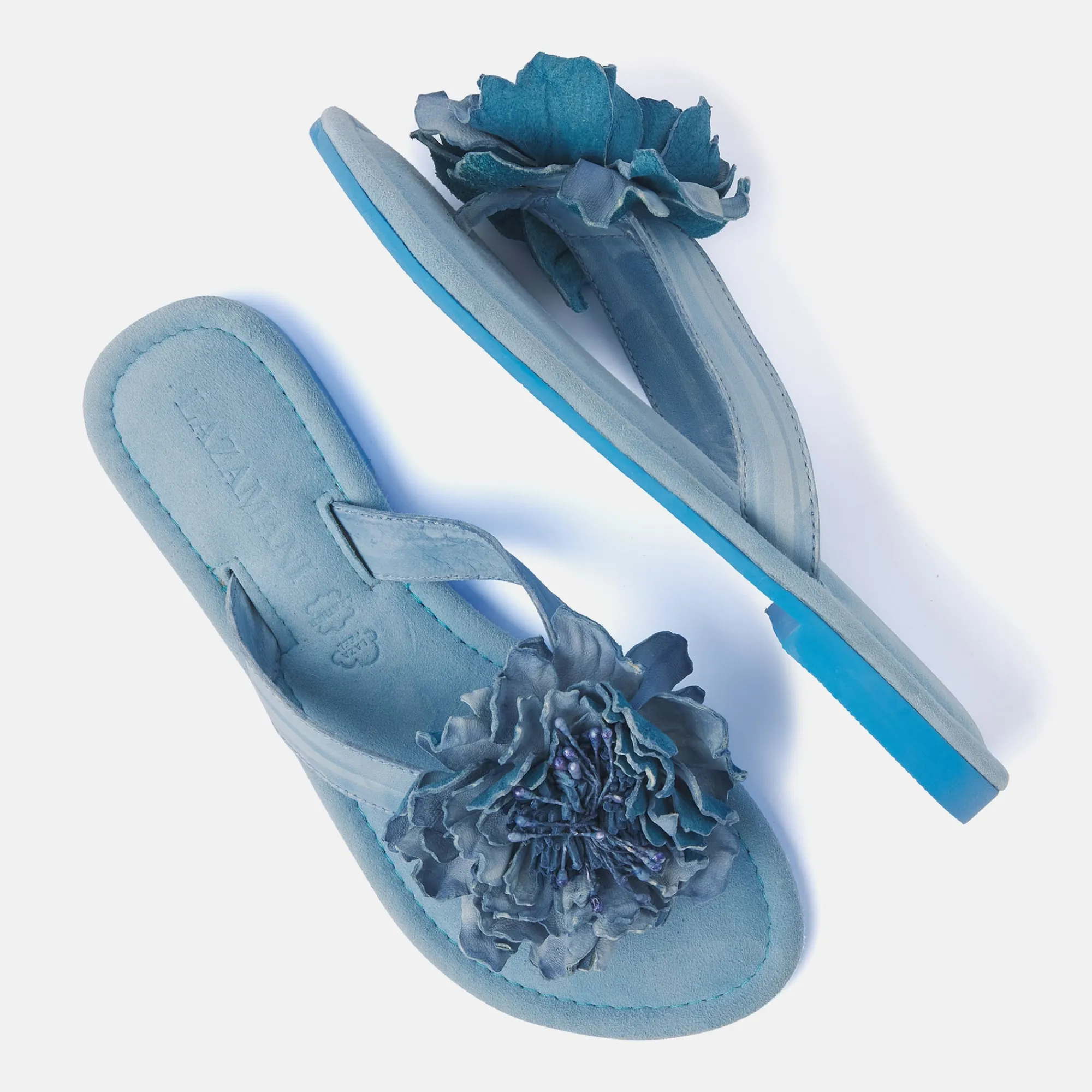 Vrouw Lazamani Slippers-Dames Slippers 33.517 Sky Blue