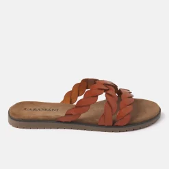 Vrouw Lazamani Slippers-Dames Slippers 75.384 Tan